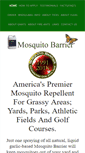 Mobile Screenshot of mosquitobarrier.com
